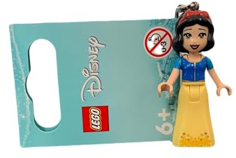 LEGO Schneewittchen Schlüsselanhänger 854286, Mehrfarbig/Meereswellen (Ocean Tides), 4.25 x 1.25 x .75; 0.4 oz