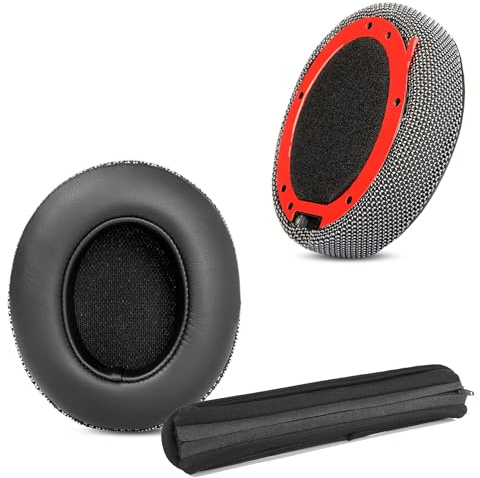 Studio 3 Headphone Earpads and Headband cover Compatible with Beats Studio 3 and Studio 2 (B0501 B0500) Wireless and Wired Headphones(Protein Leather and Memory Foam ear cushions)