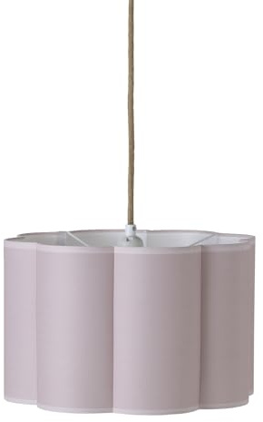 VERTBAUDET Zweifarbiger Kinderzimmer Lampenschirm in Blumenform rosa