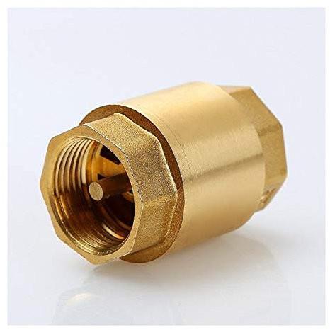 MRANADLDF Rückschlagventile, 1 Stück, DN15/DN20/DN25, NPT-Messinggewinde, Inline-Federrückschlagventil, 25 mm Durchmesser, 200 WOG zur Wasserkontrolle(3/4Inch)