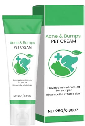 Uzionoie Haustierpflegecreme,Schützende Hautbarriere,Feuchtigkeitscreme Für Trockene Haut Bei Hunden,Hundelotion,Sanfte Hautberuhigungscreme Gegen für Hunde 25g