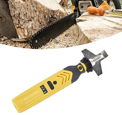 ZJchao Chainsaw Sharpener, DC3.6V 2000mAh Chainsaw Sharpening Kit Chain Saw Blade Sharpener Chainsaw Files USB Saw Sharpener Grinding Chain Machine For All Chainsaw Chains