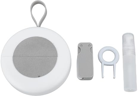 CHEOTIME Kit de Limpieza de Teclado, Kit de Limpieza electrónica, Herramienta de Limpieza portátil para computadora portátil, Cepillo Limpiador Multifuncional para eliminación de (Blanca)