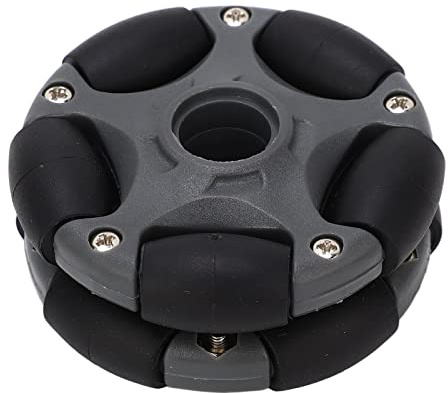 Kuuleyn Ruota Omni Direzionale da 58 Mm, Ruota Direzionale, Ruota Omni in Plastica da 58 Mm Doppia Fila Rotante Ruota Omni Direzionale Parti di Ricambio 14135