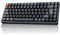 Keychron K2 75% Layout Hot-Swap Juegos Teclado Mecánico，Inalámbrico Bluetooth/Cable USB Tipo-C Retroiluminación RGB Gateron G Pro Interruptor Rojo Marco de Aluminio para Mac Windows(ES Layout)