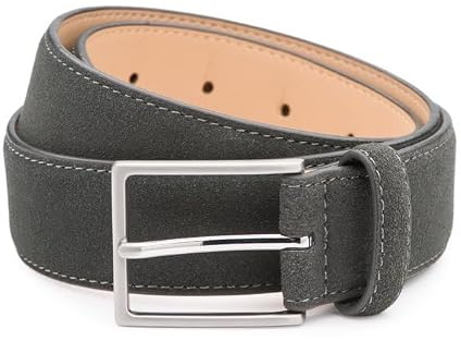 DTCH.FIT Herren Gürtel Bobby - Wildleder - Breite: 3,5 cm
