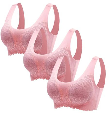 BH ohne Verschluss stuetz geradehalter Schlaf gegen Falten Anti sag sexy Push up Wireless Tops mit integriertem unterwäsche Damen Baumwoll Shock Absorber Sport