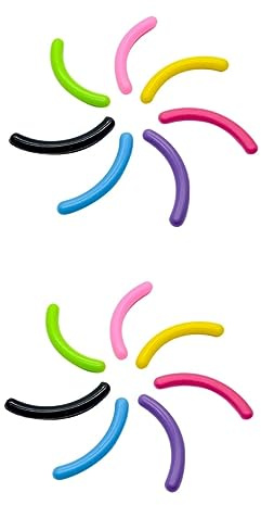 minkissy 200stücke Eyelash Curler Refill Pads Bunte Ersatzpolster Für Wimpernzangen Geeignet Für Frauen Und Mädchen Gemischte Farben