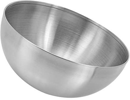Ciieeo Bol à Mélanger en Acier Inoxydable Argenté Léger, Facile à Nettoyer, Multi-usage, pour Fruits, Légumes et Pâtes Cuisine Maison