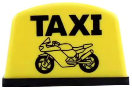 Vaguelly Panneau Lumineux de Taxi 12 V Éclairage de Toit LED Lampe Décorative pour Scooter Installation Facile Éclairage de Cabine Accessoire Automobile