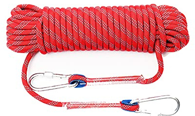 WOTZOV Kletterseil 10 mm/12 mm/14 mm, multifunktionales Sicherheitsseil zum Klettern, Camping, Wandern, Bootfahren, Angeln, Höhlenerkundung, Ingenieurwesen, Erweiterung, Hausbra,10mm 80M