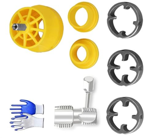 Set di infila tubi con filiera rotonda per filettatura idraulica manuale per riparazione industriale Kit di filettatura per tubi