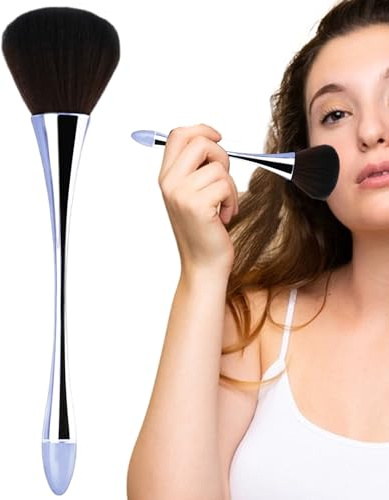 Pinceau à blush en poudre, pinceau de maquillage à poudre, pinceau de maquillage fin, portable, pinceau de de teint et pinceau cosmétique, outil de maquillage pour le visage pour contouring et