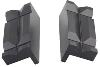 Aluminum 4 Inch Vise Jaw Protective Inserts Compatible With Wide Array Of Vices With Magnetic Back