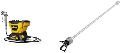 WAGNER Airless Farbsprühsystem Control 150 M für Wandfarben, 110 bar, Behältervolumen 5500 ml, Schlauch 7,5 m & Control Pro HEA Düsenverlängerung für WAGNER Airless Farbsprühsysteme Control Pro, 60cm