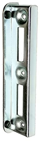 UHRIG Gâche 30mm, butée de portail galvanisée pour porte de jardin avec boîte de serrure de 30mm