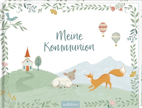 Meine Kommunion: Album zur Erstkommunion | Mit viel Platz zum Ausfüllen und Einkleben