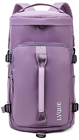 FANDARE Borsone da Viaggio Zaino da palestra Borsa Palestra Uomo Donna Borsa Sportivo Weekender Borsone Piscina Nascita Ospedale Borsa a Spalla Borsa da Viaggio con Scomparto Scarpe Borsa Sportiva