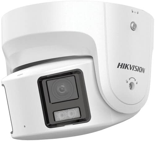 HIKVISION DS-2CD2387G2P-LSU/SL ColorVu 8MP Panoramic Turret IP Camera, 4mm Fixed Lens Indoor Outdoor