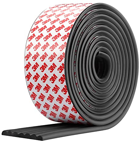 Dovesail Upgraded Baby Proofing Edge Corner Protector, 16.4ft Edge Guards Padding with 3M Adhesive, Extra-Wide Soft Rubber Foam Padding, Furniture,Sharp Edge Safety Corner Edge Bumper Guard-Black
