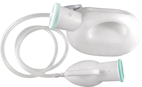 Ziurmut Botellas de orina, urinarios portátiles para Hombres de 2000 ML, Orinal portátil para Orinal Masculino, urinarios de Tubo Largo para hospitales, urinarios para Viajes en Autos y campamentos.