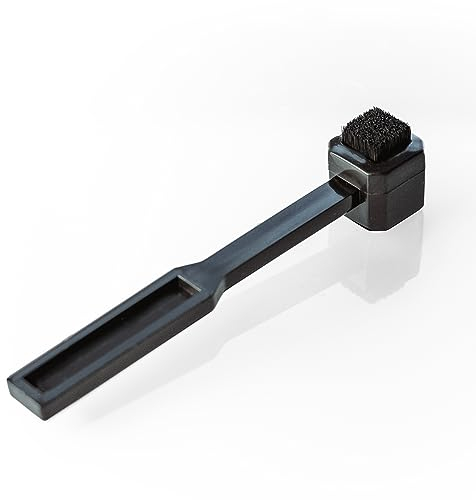 Nadelbürste Vinyl | Schallplatten Nadelbürste | Reinigung für Tonabnehmer | Nadelreinigungsbürste | Antistatische Kohlefaserbürste | Carbon Fibre Brush | Nadelbürste