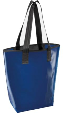 HAC24 Freizeittasche 16 Liter LKW Plane Tasche Umhängetasche Dunkelblau Damen Herren Schultertasche Sporttasche