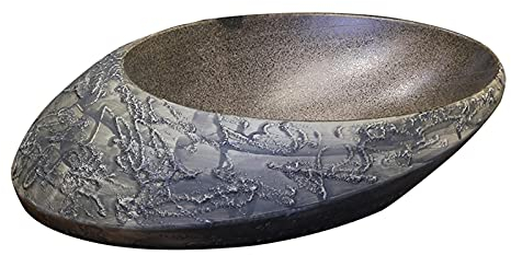 Lavabo vasque à poser Créativité Céramique Cerveau d'évier de pierre Texture de la texture de la salle de bain évier de comptoir, bassin de lavabo d'art unique for la vanité de lavabo Lavabo Salle de