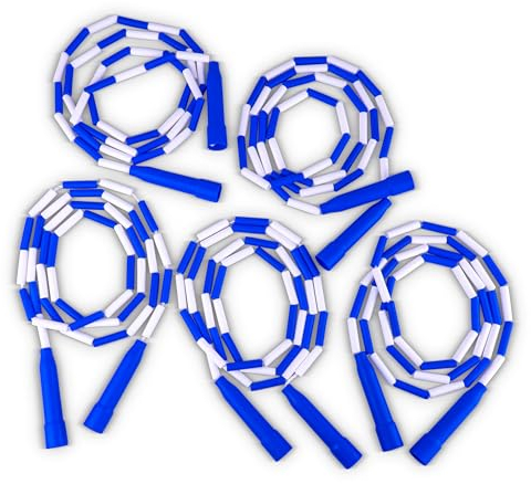 HAEST Springseil Beaded Jump Rope - Fünf Stück im Set - 3,0 m