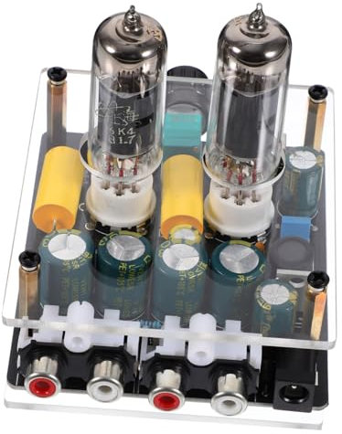 Gadpiparty Preamplificatore a Valvole a Vuoto 6k4 Per Home Theater, Scheda Amplificatore Preamplificatore Stereo Fai Da Te, Suono Pulito Senza Distorsioni, Compatibile Sistemi Audio Domestici
