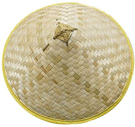 Keuyeo Bambus-Rattan-Hut, Bequem, Retro, Handgefertigt, Webart, Strohhut, Tourismus, Reisen, Bauernhof, Mütze, Angeln, Bauer, Sonnenschutzhut