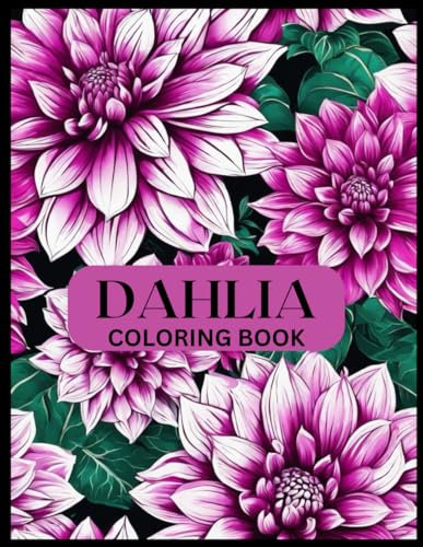 DAHLIA COLORING BOOK