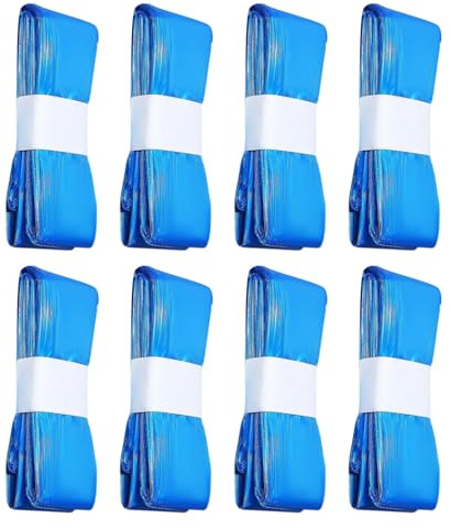 Papelera de pañales de almacenamiento de dos capas, barreras de olor, bolsa de eliminación de pañales para bebé, contenedores seguros para olores, 8 unidades