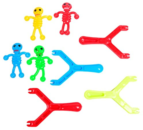MOLUCKFU Schleuderspielzeug Zum Stressabbau Lustig Und Dehnbar Als Party-Requisite Oder Reisespielzeug Geeignet Für Kinder Und Erwachsene