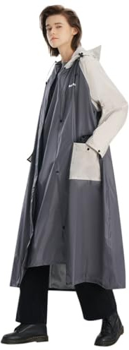 Regencape wasserdichte Regenjacken Damen Regenanzug Regenmantel Herren Wasserdicht Atmungsaktiv Festival Regenponcho Regen Poncho Rainlegs Lang Regenkleidung Fahrrad Mantel