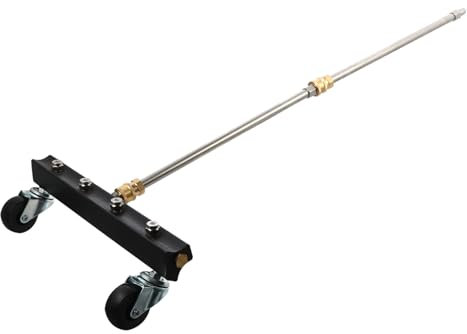 ibasenice Nettoyeur Haute Pression pour Châssis De Voiture Brosse De Nettoyage sous Caisse avec Embout à Dégagement Rapide Pouce