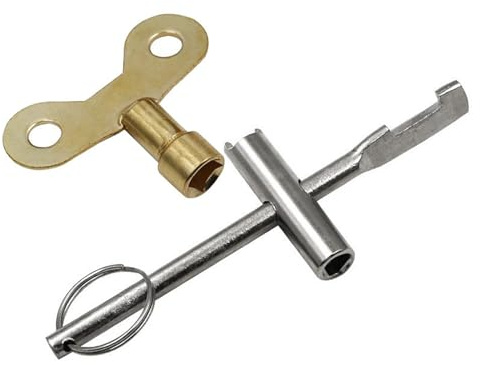 ZWTPGKRD Water Tap Control & Wrench Set Water Faucet with Wrench Easily Control Water Sources & Fix Leaks Quickly