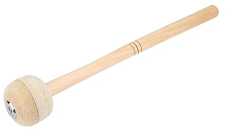 Bass Drum Mallet, Ahorn Holzschlägel mit Wollfilz Kopf für Drummer, Musiker und Studio