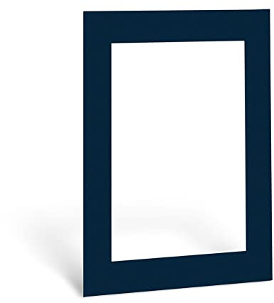 Bildershop-24 Passepartout mit Innenausschnitt nach Wunsch - Außen: 42x59,4cm (DIN A2) (BxH) Premium Museumsqualität Farbe wählbar - Zuschnitt (Bildgröße) nach Maß Anfertigung