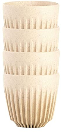 Huskee 3oz 4-pack in natural, Espresso