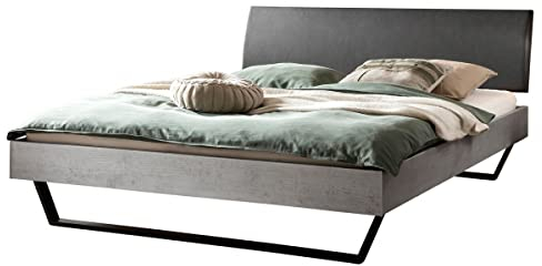 Hasena Industrial Style Bett Clyo 20 Beton Nachbildung 140x200