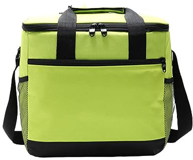 YARNOW Isolierte Picknicktasche Kühltasche Für Lebensmittel Mit Peva-Futter Isolierte Eiskühltasche Aus Oxford-gewebe Und Tragbar Für Outdoor-aktivitäten