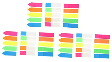 TEHAUX 900stücke Selbstklebende Index-sticker Bunten Farben Praktische Notizzettel Für Schule Büro Und Zuhause Für Notizen Erinnerungen Lesezeichen