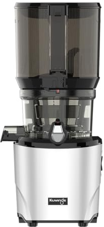 Kuvings AUTO10S Juicer - Easy Care Slow Juicer 3L Capacity & 200W Motor. Ideal for Fruit, Vegetables & Smoothie, Matt Light Silver