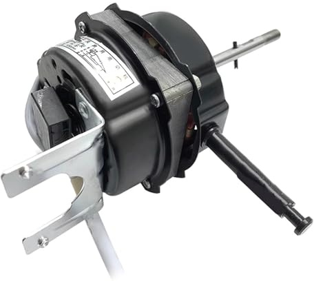 BELOWSYALER Motor de ventilador eléctrico de doble rodamiento con control remoto, 60 W, ventilador de pared, ventilador de suelo, 18P, repuesto de motor de ventilador de pie