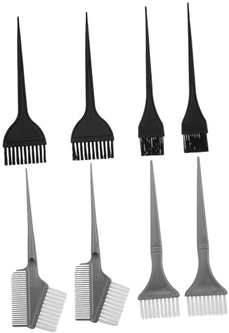 TOYZFRIENDY 8 Pennelli Applicatori Per Tinture Per Capelli Temporanee Kit Di Pennelli Per Tinture Per Capelli Pettine Per Colpi Di Sole Pennello Per Tinta Pennello Per Tinture