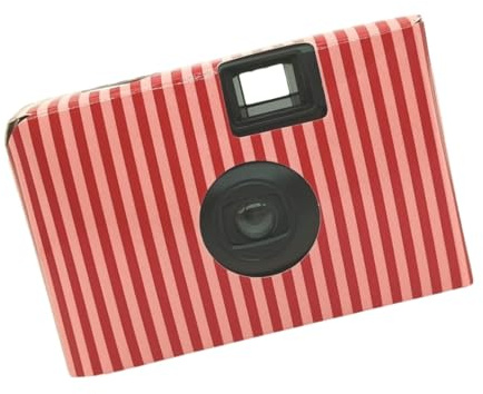 Appareil photo jetable pour enfants, amis, film noir et blanc préchargé 8/17/24 expositions non focalisées Appareil photo jetable