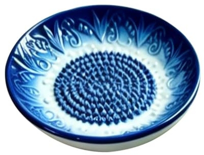 Générique Assiette À Râper en Céramique pour Ail - Ustensile de Cuisson Embossé - Râpe à Chocolat,pour Cuisiniers Parents Cuisine Quotidienne Repas Réunions Fêtes Dortoirs Camping-Car Hôtel