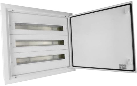 Verteilerkasten IP54 DARP-72 3x24 Unterputz Alutür Unterverteiler Sicherungskasten 9.324 E-P 6750, Clage