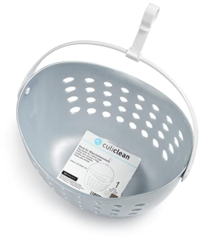 culiclean Cesta vacía (1 Pieza, Gris/Mango Blanco)